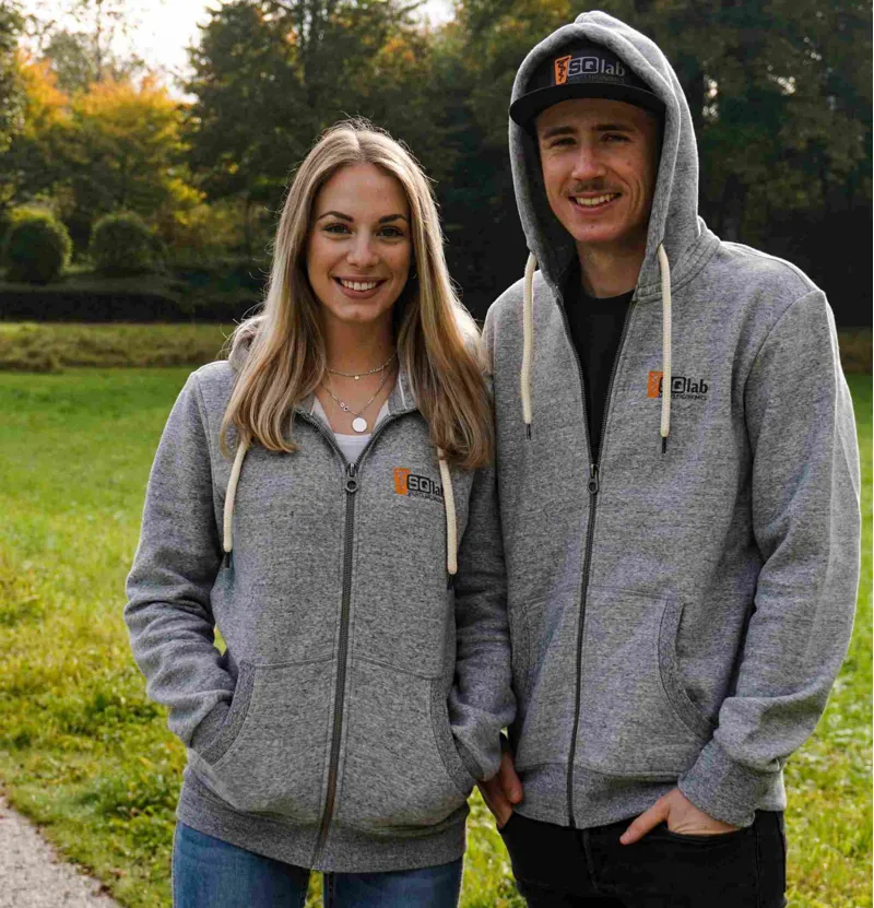 SQlab Vintage Hoody in Grey Heather-2